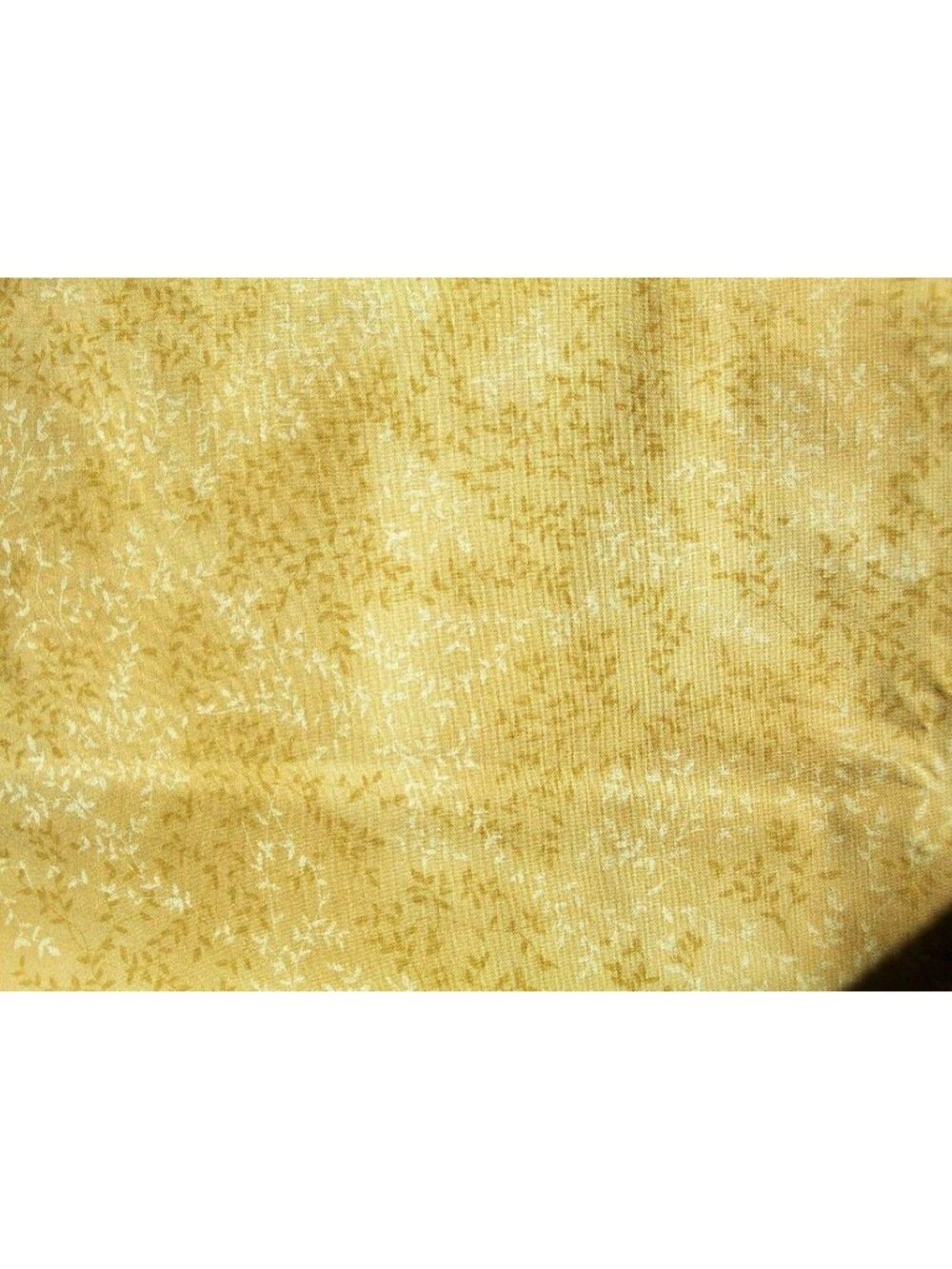 3.125 yards Fabric Traditions  Wheat Flower Yellow Gold Beige Quilting Fabric
